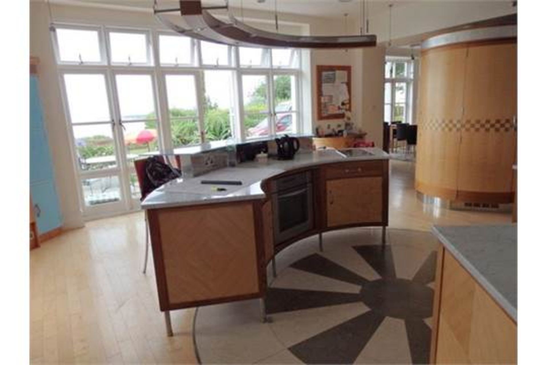 Luxury Used Bespoke Johnny Grey Designed Kitchen Complete with Appliances - Image 2 of 13