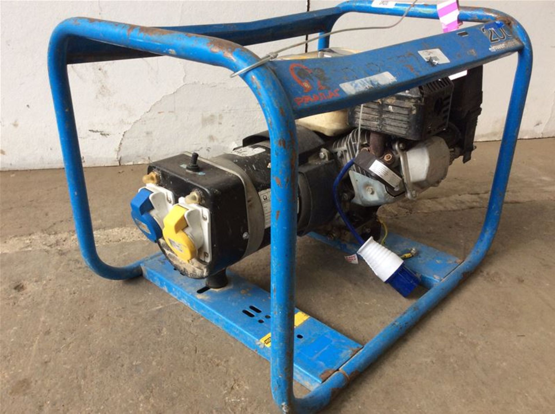 PRAMAC E 3250 GENERATOR PORTABLE 2.6KVA - HONDA PETROL - Bild 2 aus 2