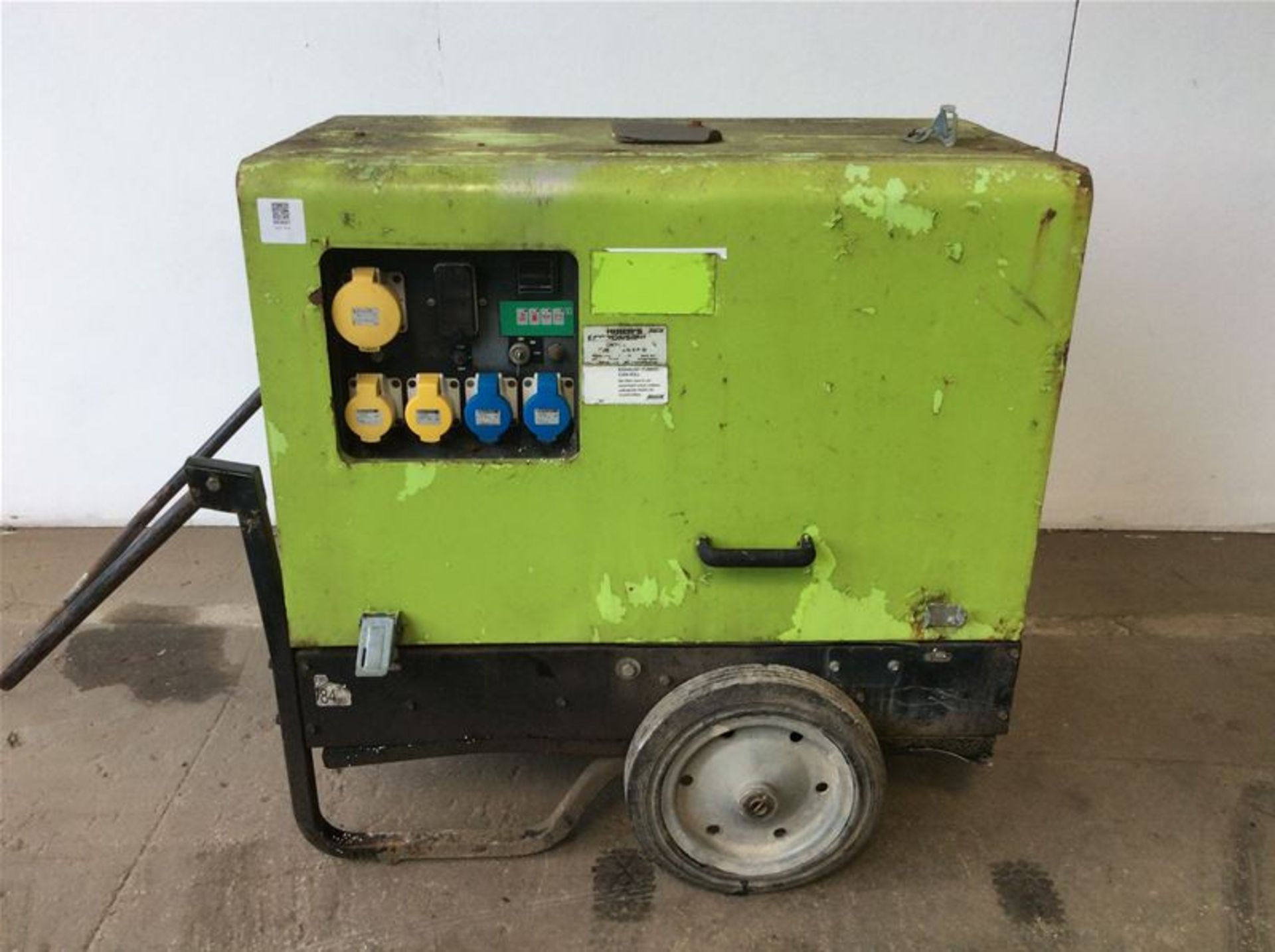 PRAMAC P6000S 6KVA DIESEL GENERATOR