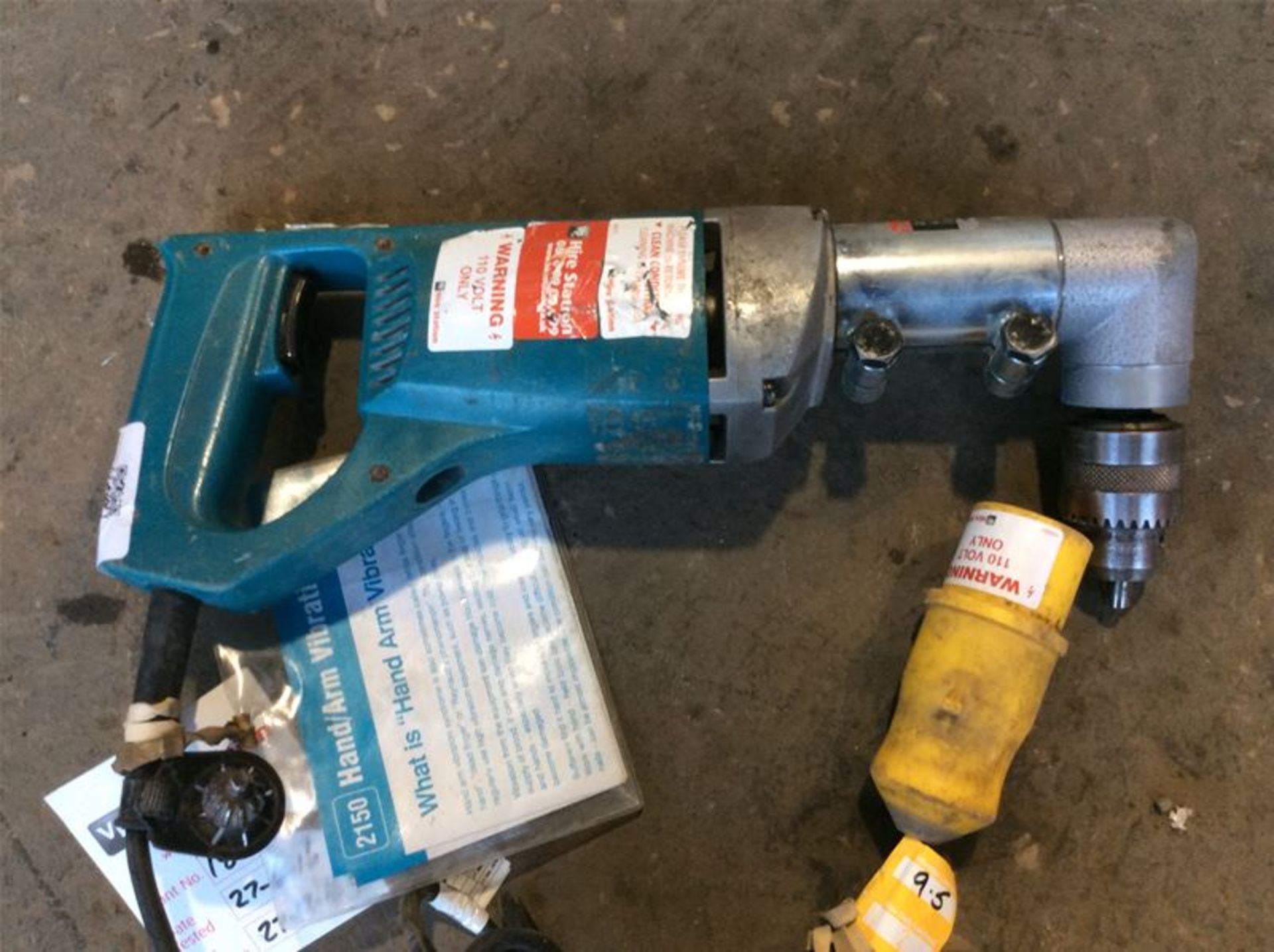 MAKITA 6300LR RIGHT ANGLE DRILL - 110V