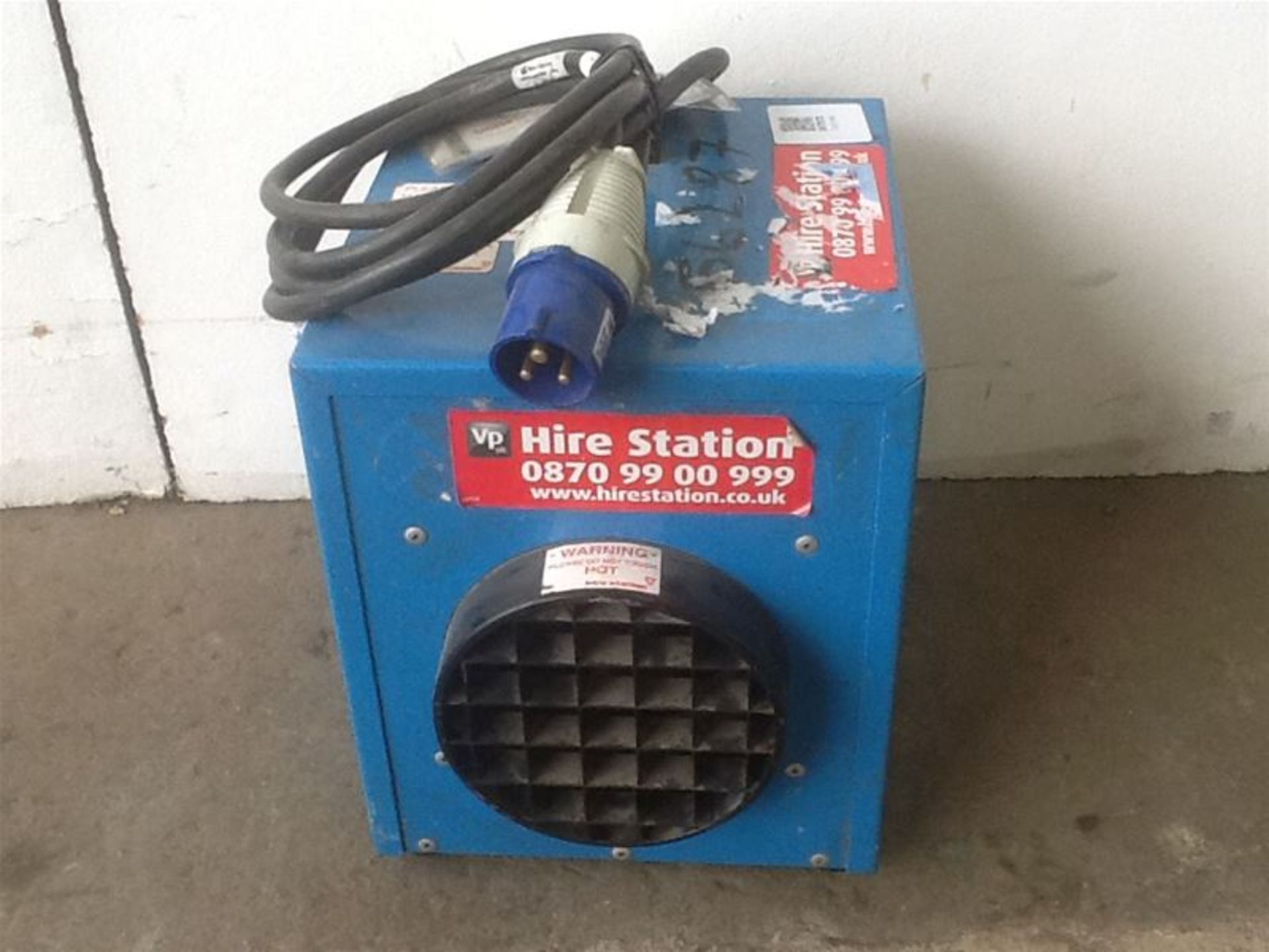 ANDREW SYKES DE25 FAN HEATER - 240V