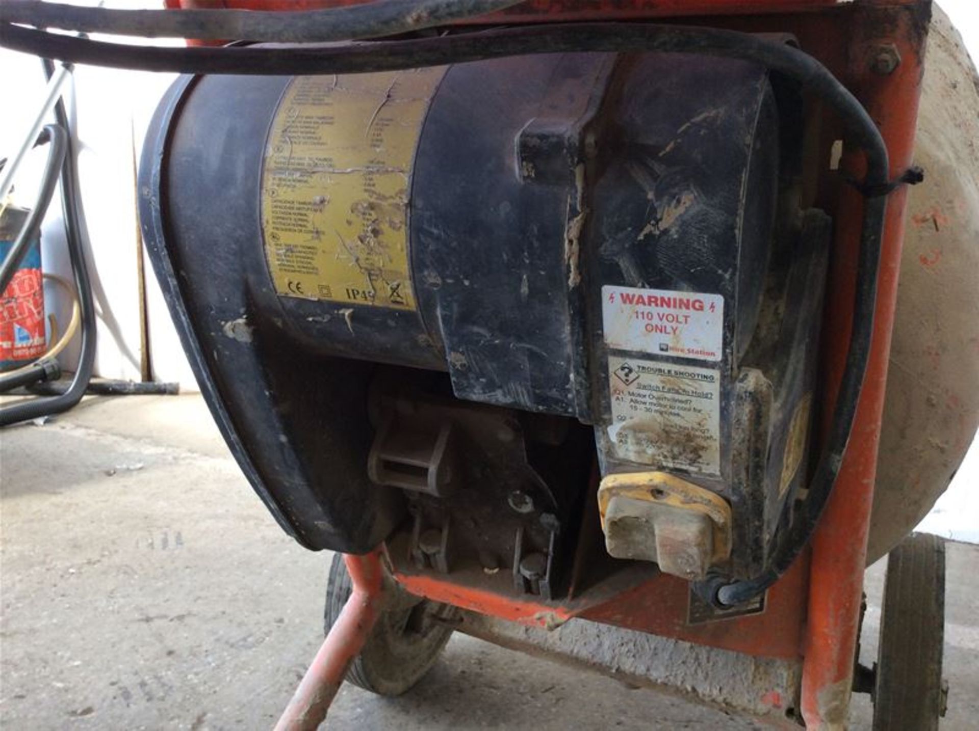 BELLE MINIMIX 150 CONCRETE MIXER - 110V - Image 3 of 3