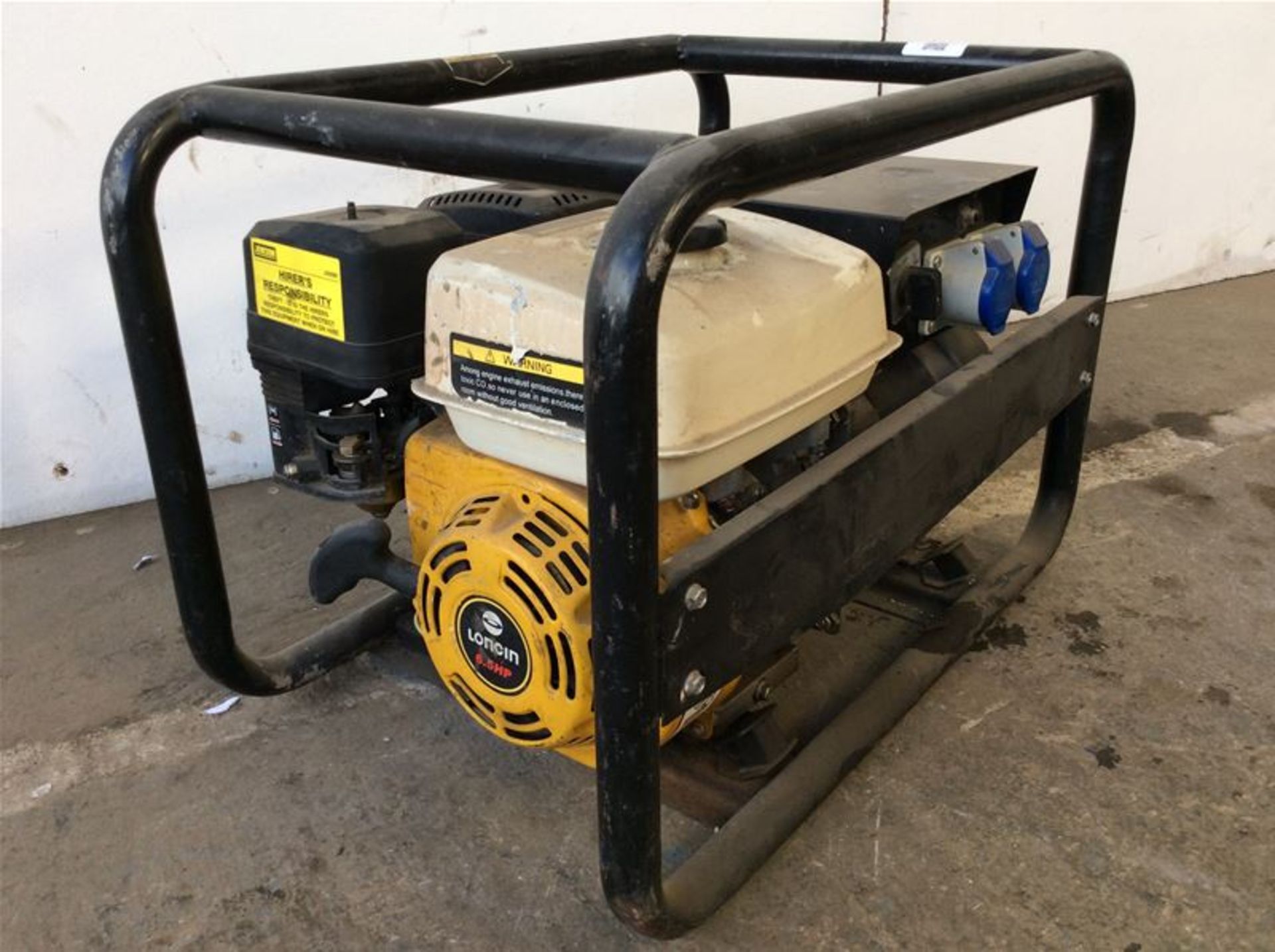 LONCIN EN3500 3.5KVA PETROL GENERATOR