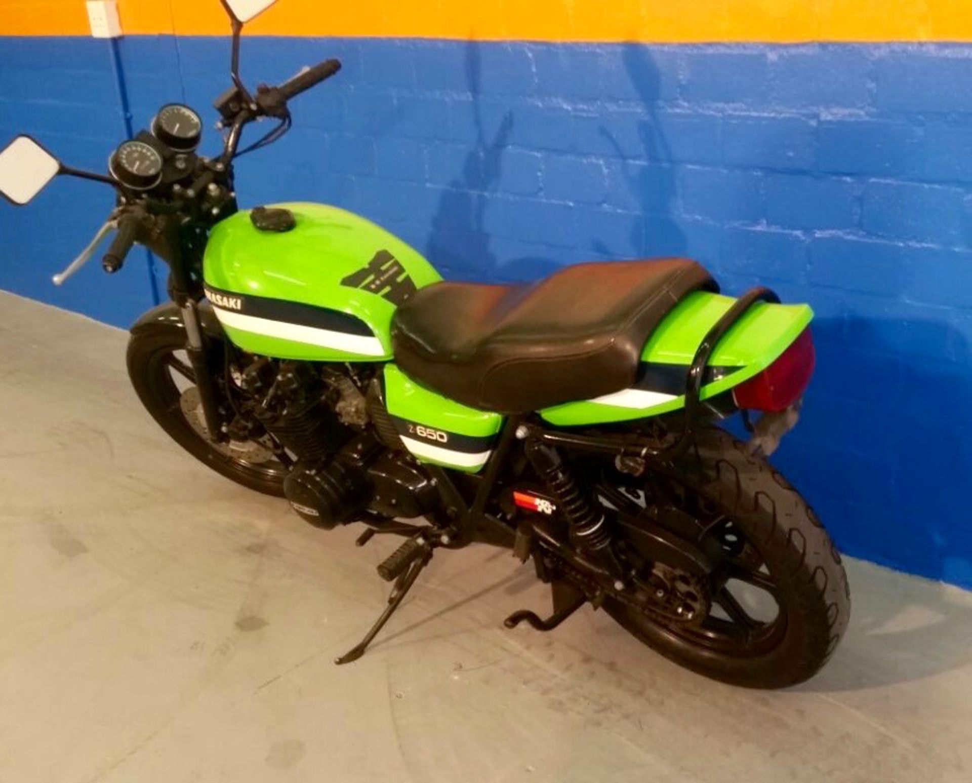 1978 Kawasaki Z650 in Blue/Green - Image 3 of 4