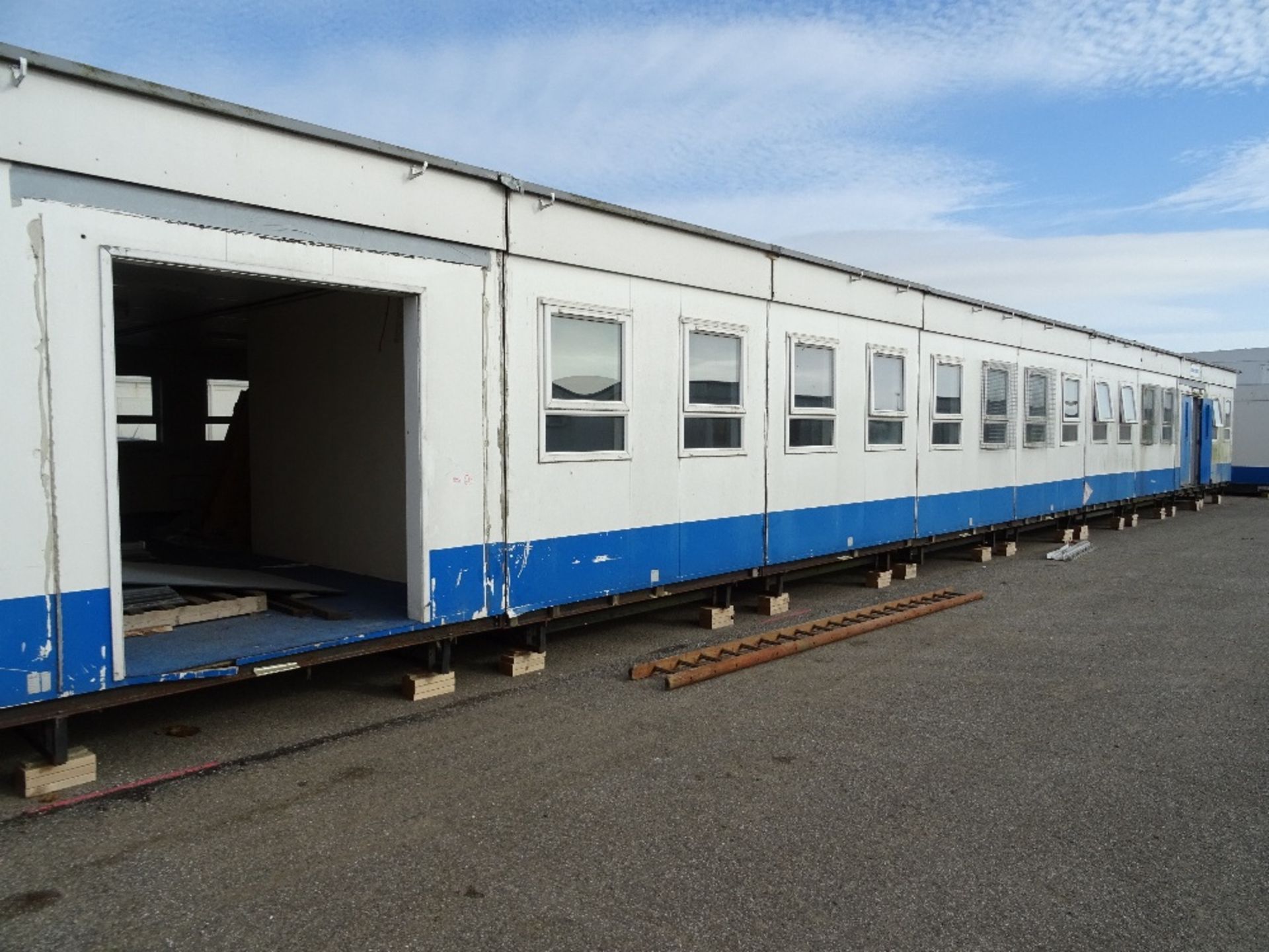11 Bay Plastisol Single Storey Modular Building with PVC Windows & Security Grills, 9.6m x 3m Units - Image 21 of 21