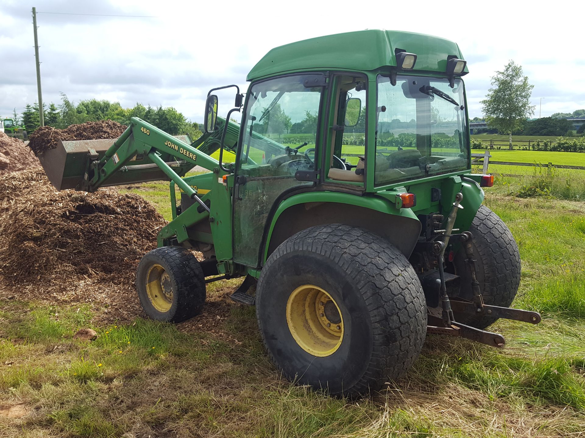 John Deere 4600 4 x 4 Compact Tractor - Image 4 of 10