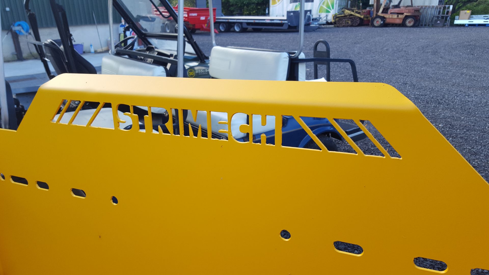 2016 Strimech 2 Man Basket Forklift Attachment - Image 3 of 4