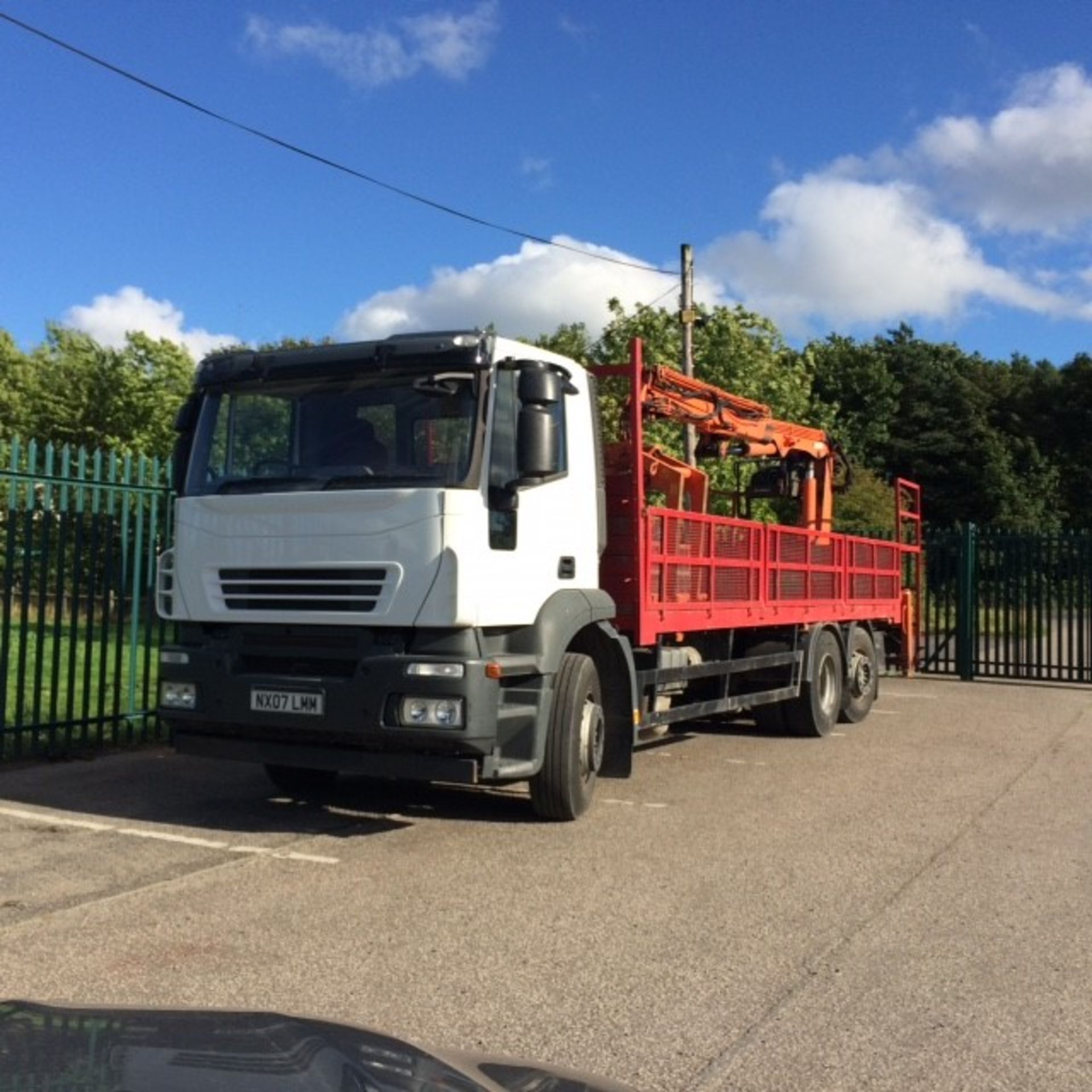 2007 Iveco Stralis 26,000kg GVW Rigid with Atlas Crane 105.2A12 with brick grab