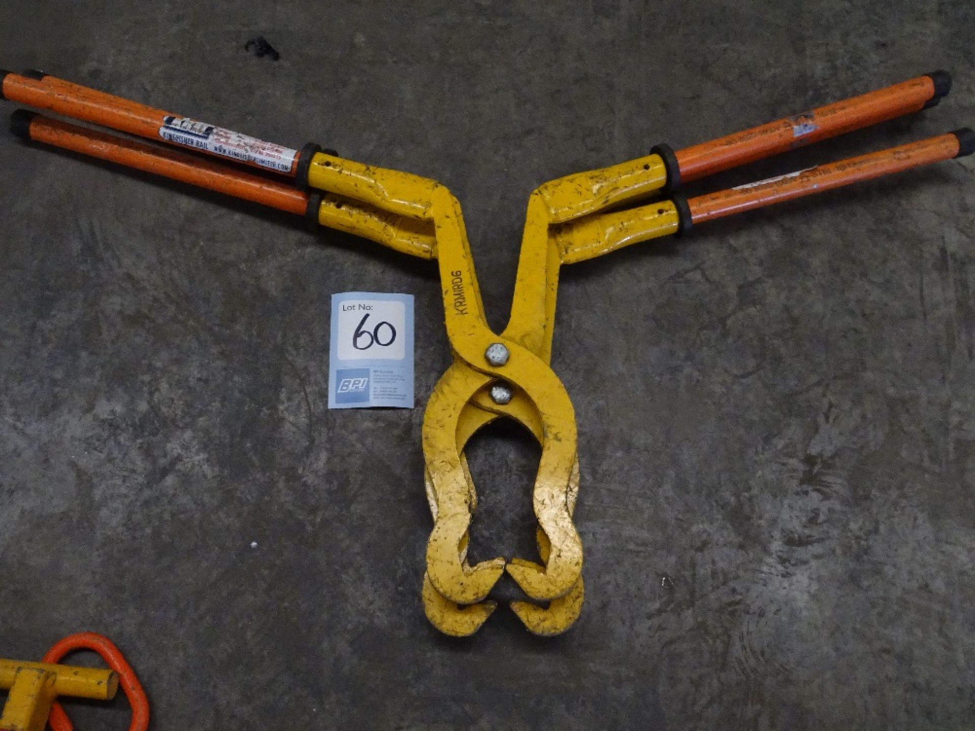 3 STEL INSULATED RAIL TONGS