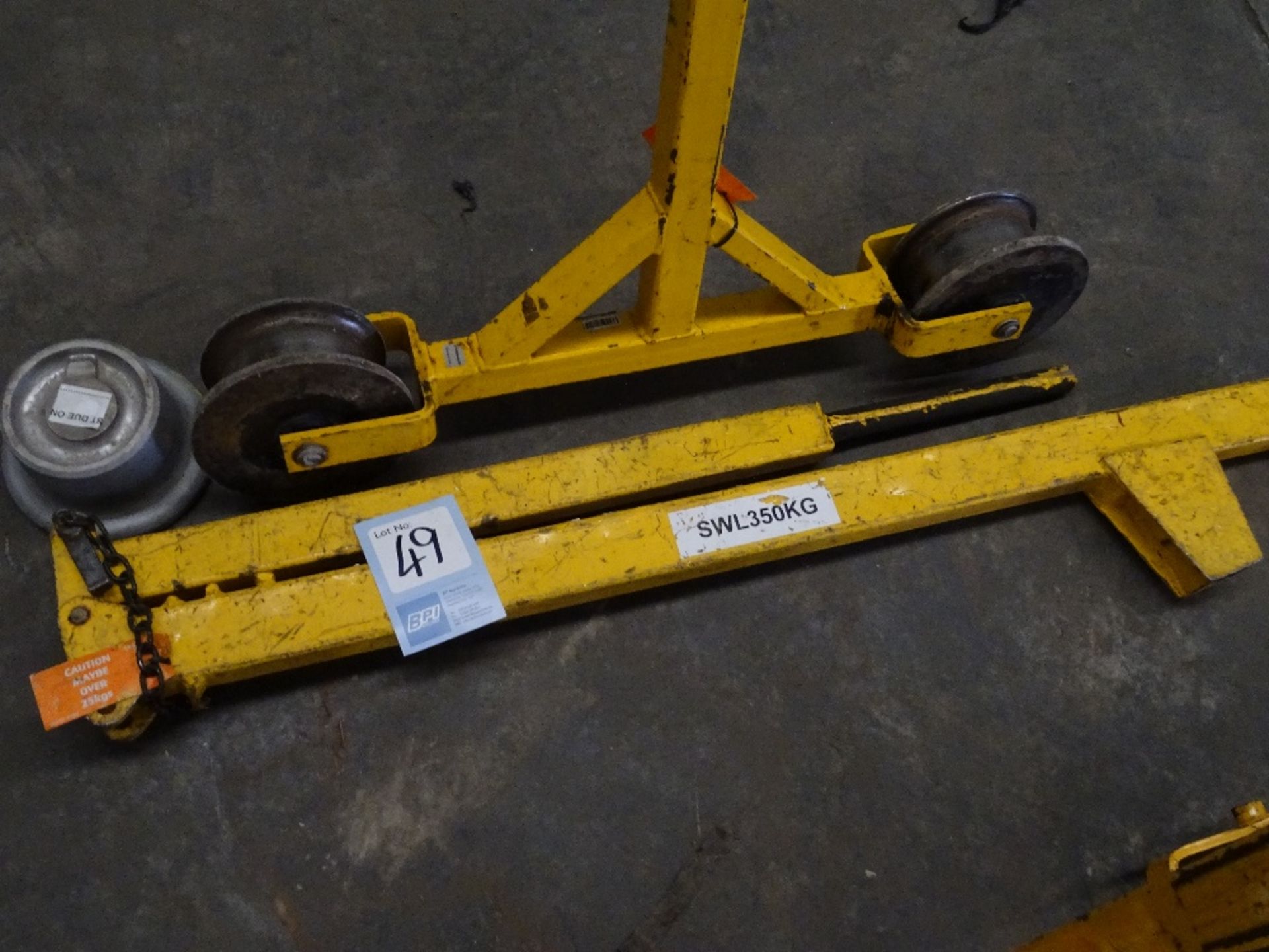 PERMAQUIP SWL: 350KG RAIL SCOOTER