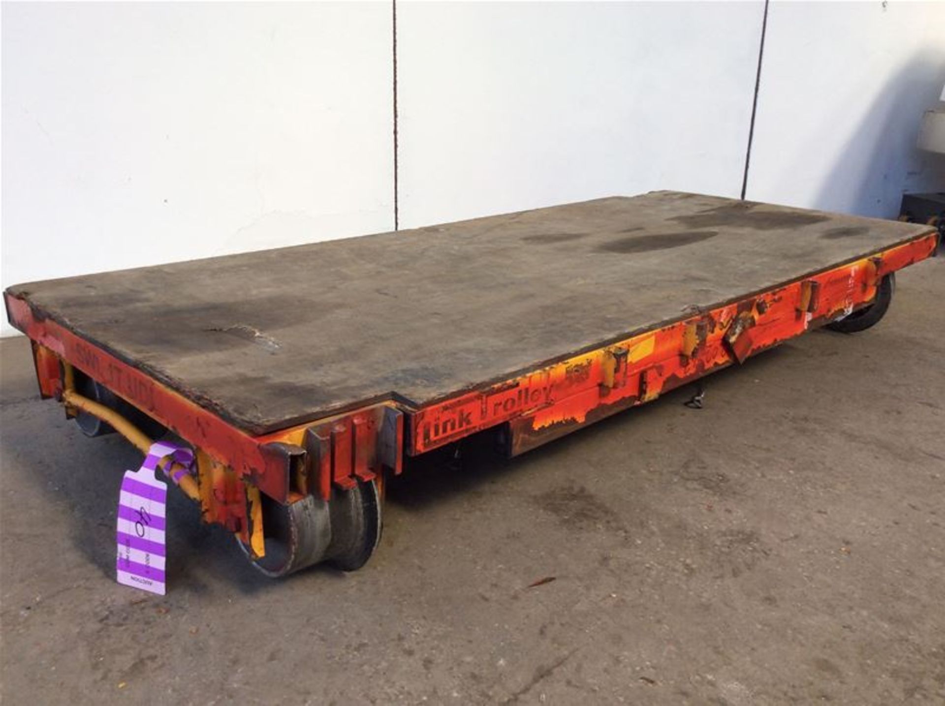 PREMAQUIP GROUP ENG INSULATED RAIL TROLLEY - SWL 1T UDL