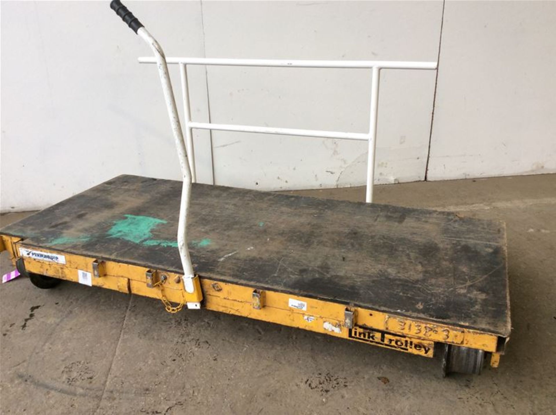 PREMAQUIP GROUP ENG INSULATED RAIL TROLLEY - SWL 1T UDL