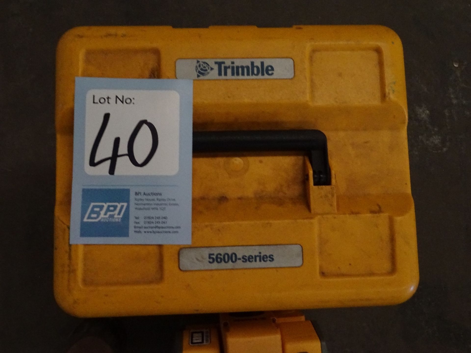 TRIMBLE 5605 SERIES TOTAL STATION - Image 4 of 4