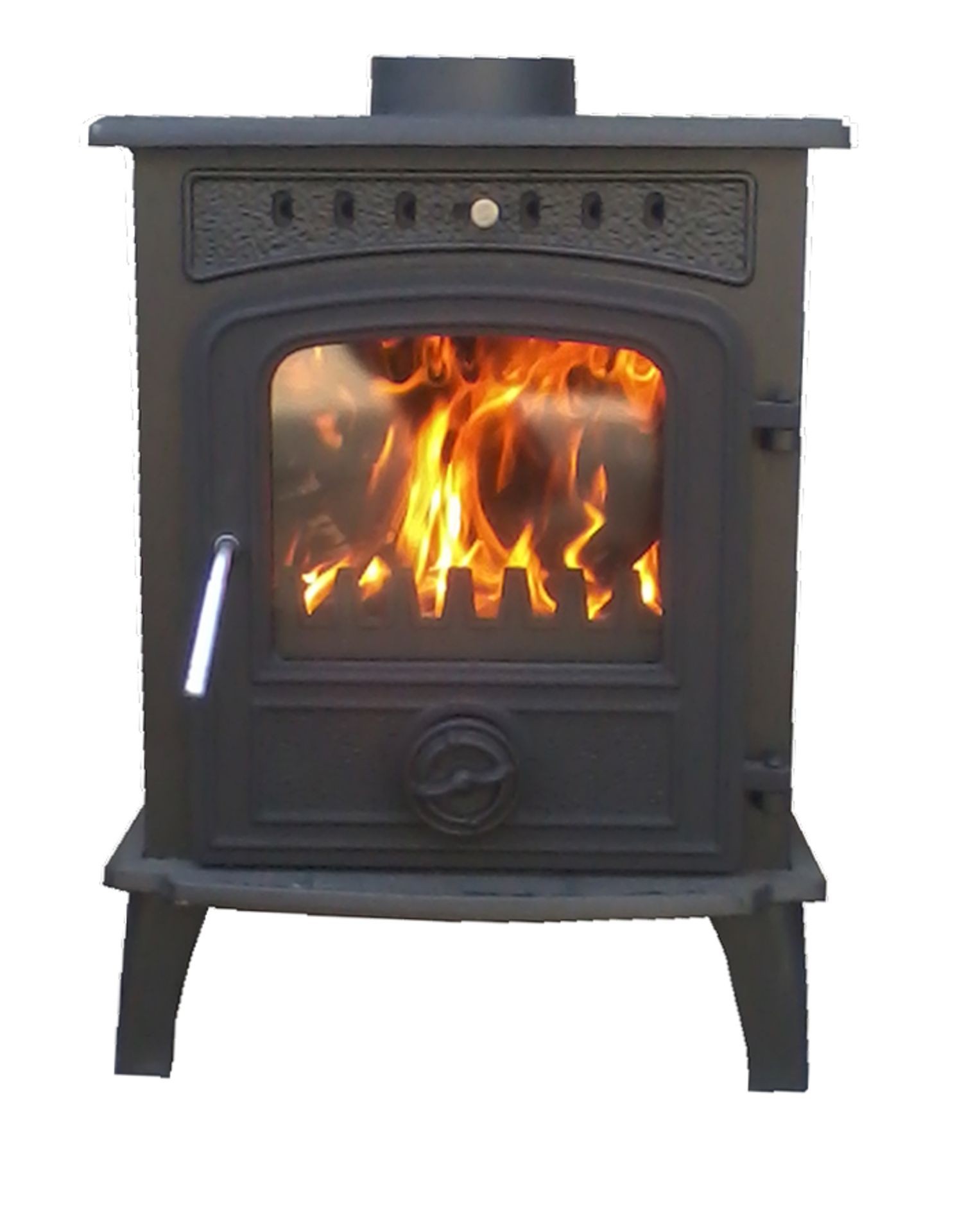 8Kw Brand New Crated Cast Iron Multi Fuel Wood Burning Stove