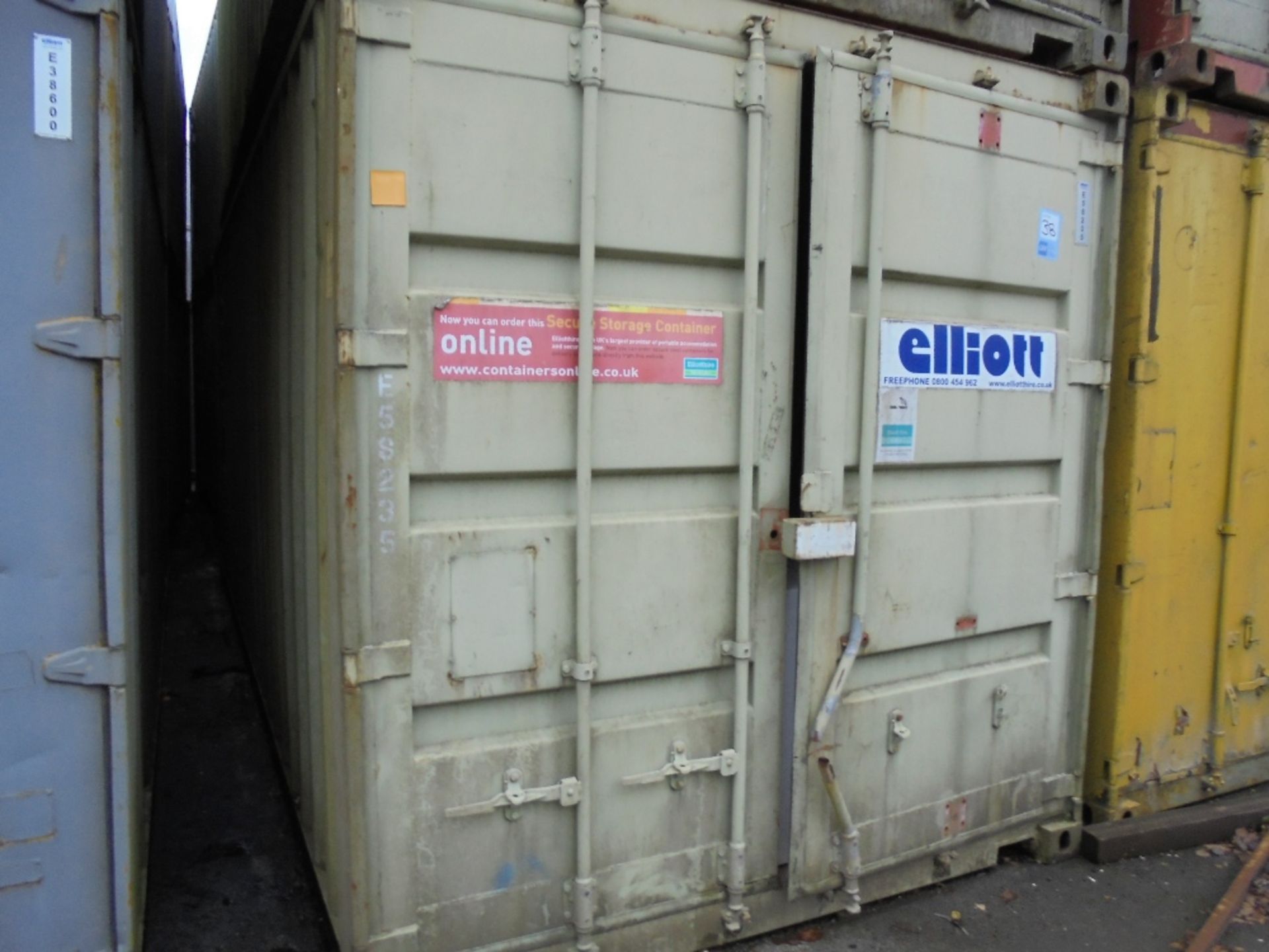 E58235 20ft x 8ft Secure Container