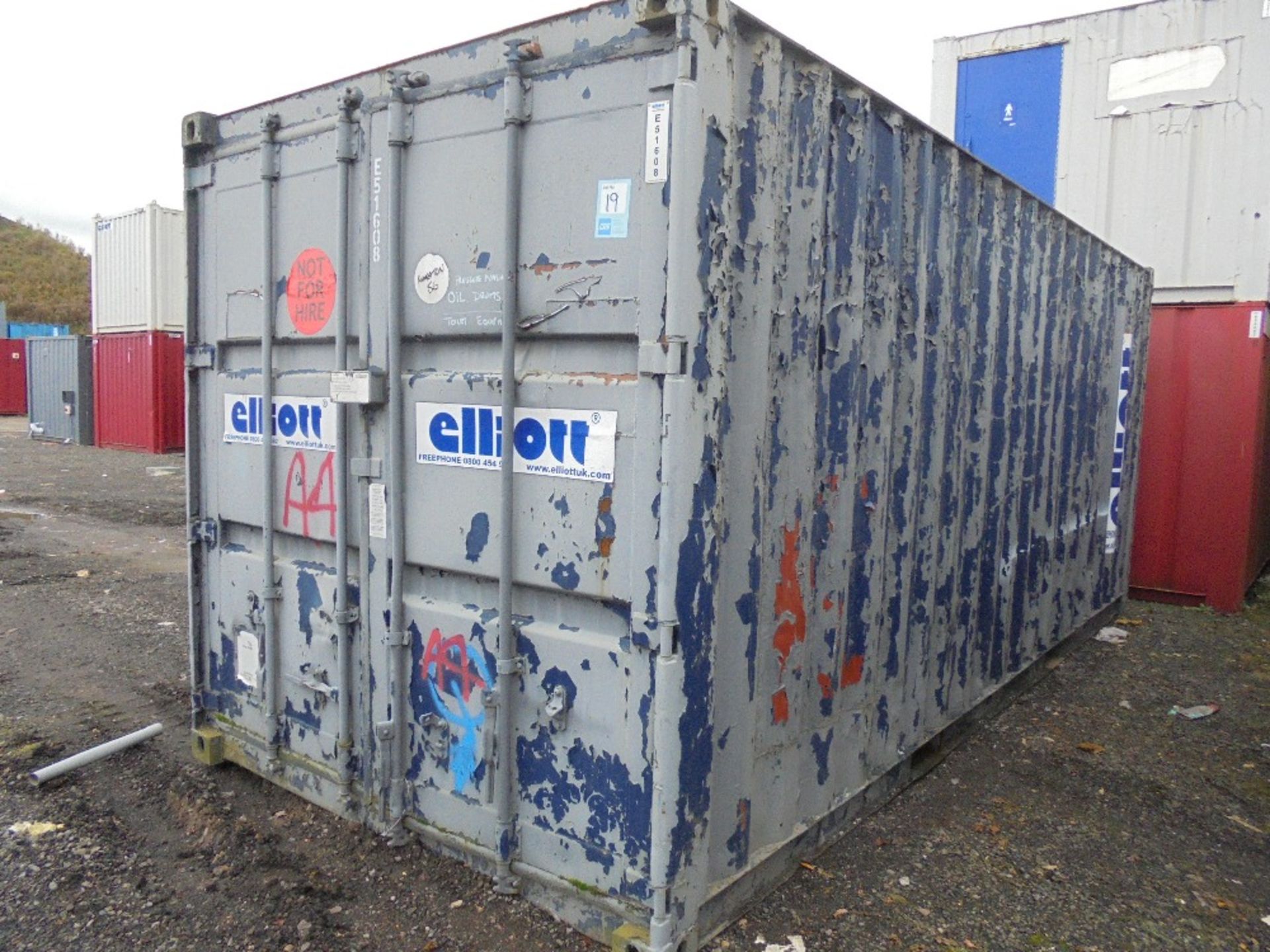 E51608 20ft x 8ft Secure Container