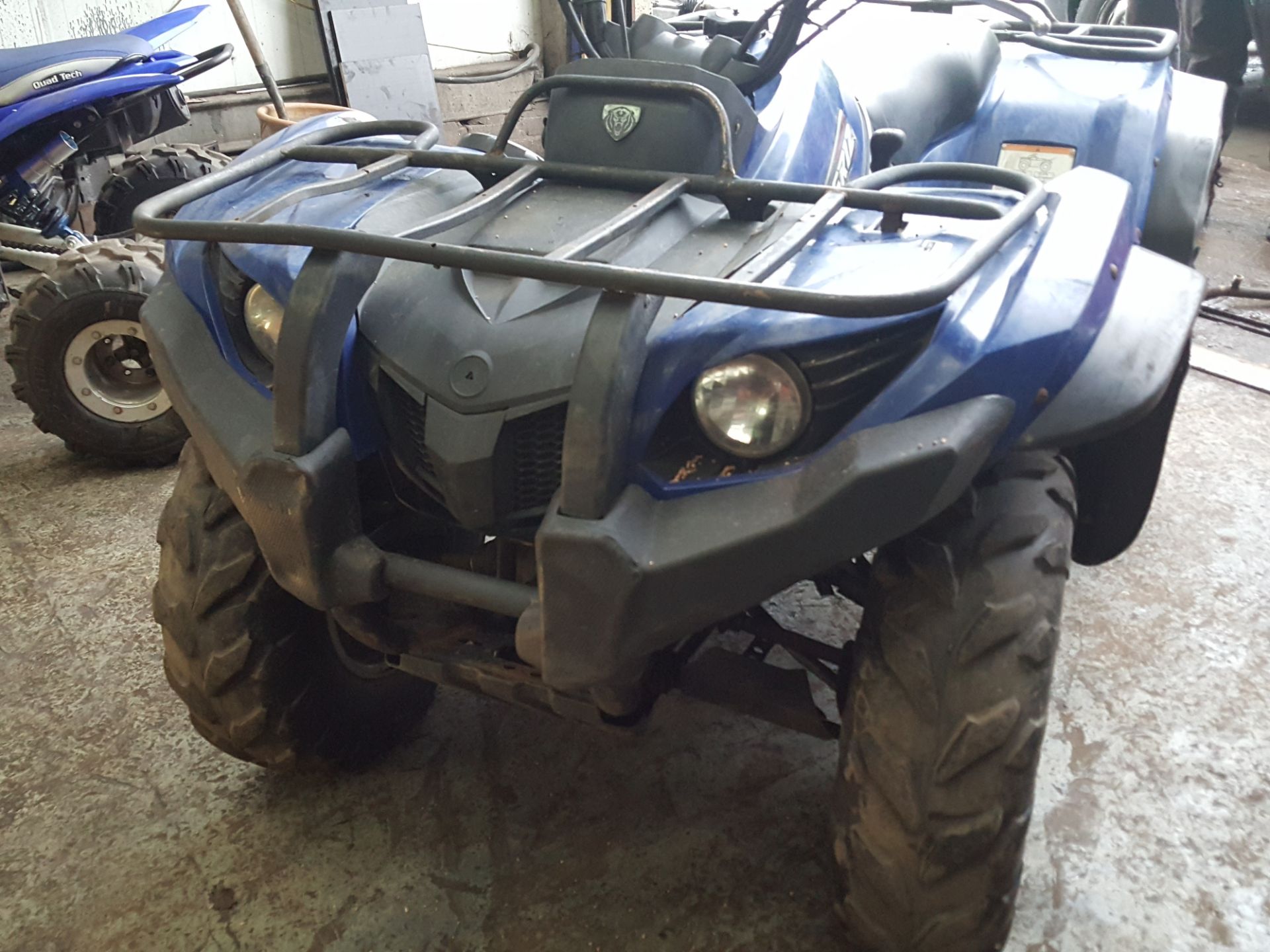 2009 Yamaha 450 Grizzly 4X4 Farm Quad with Diff Lock - Image 4 of 9