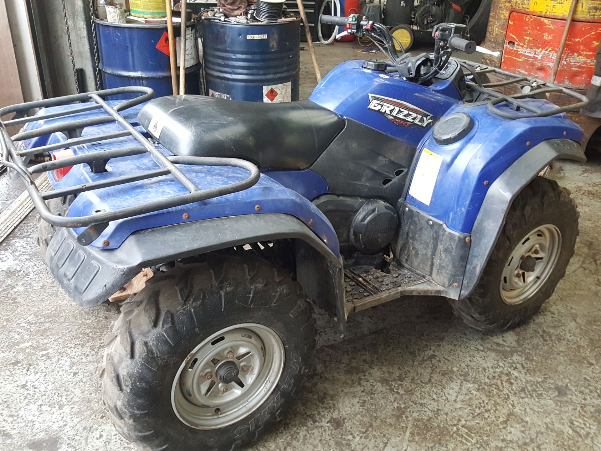 2009 Yamaha 450 Grizzly 4X4 Farm Quad with Diff Lock - Image 2 of 9