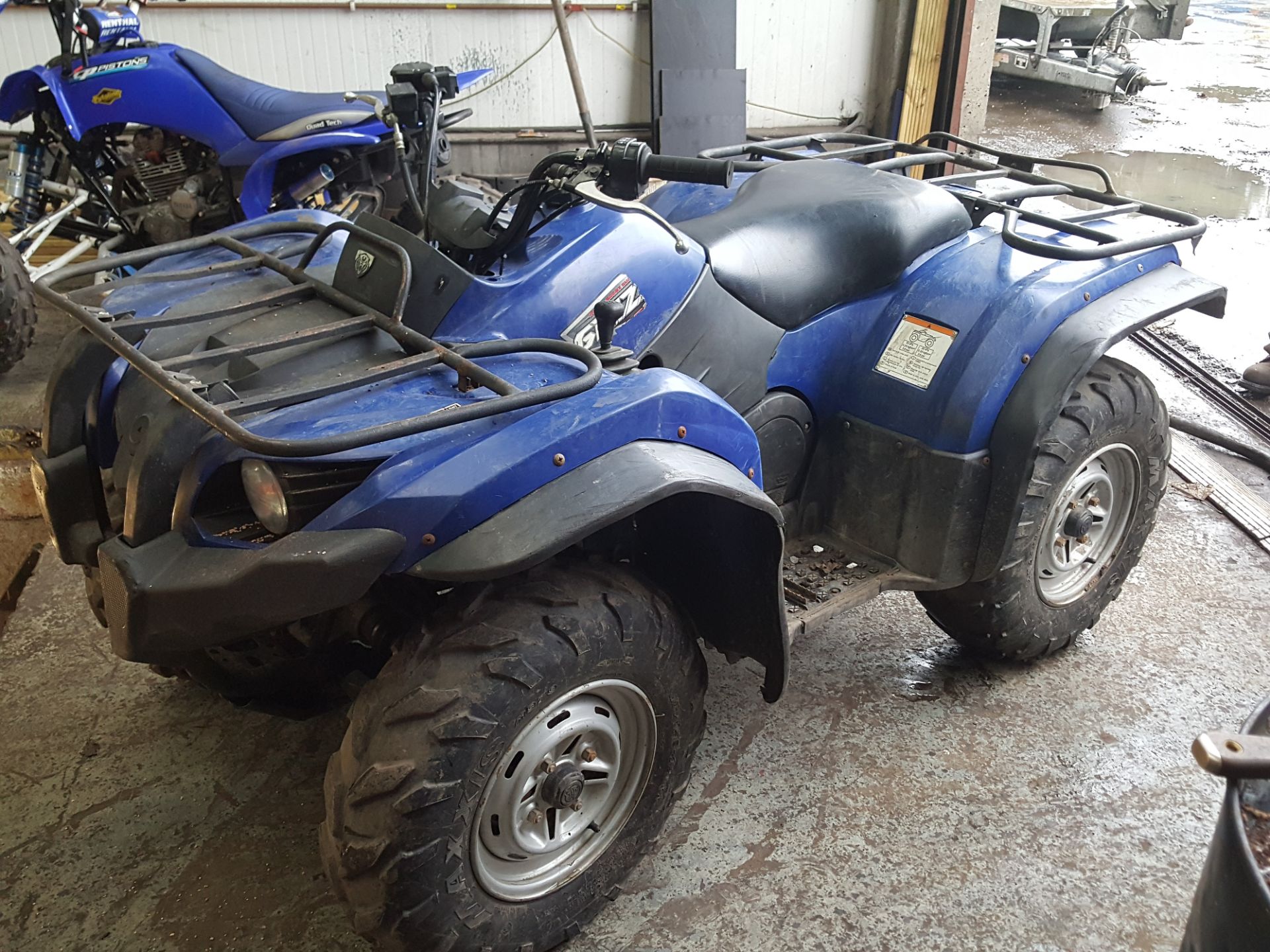 2009 Yamaha 450 Grizzly 4X4 Farm Quad with Diff Lock