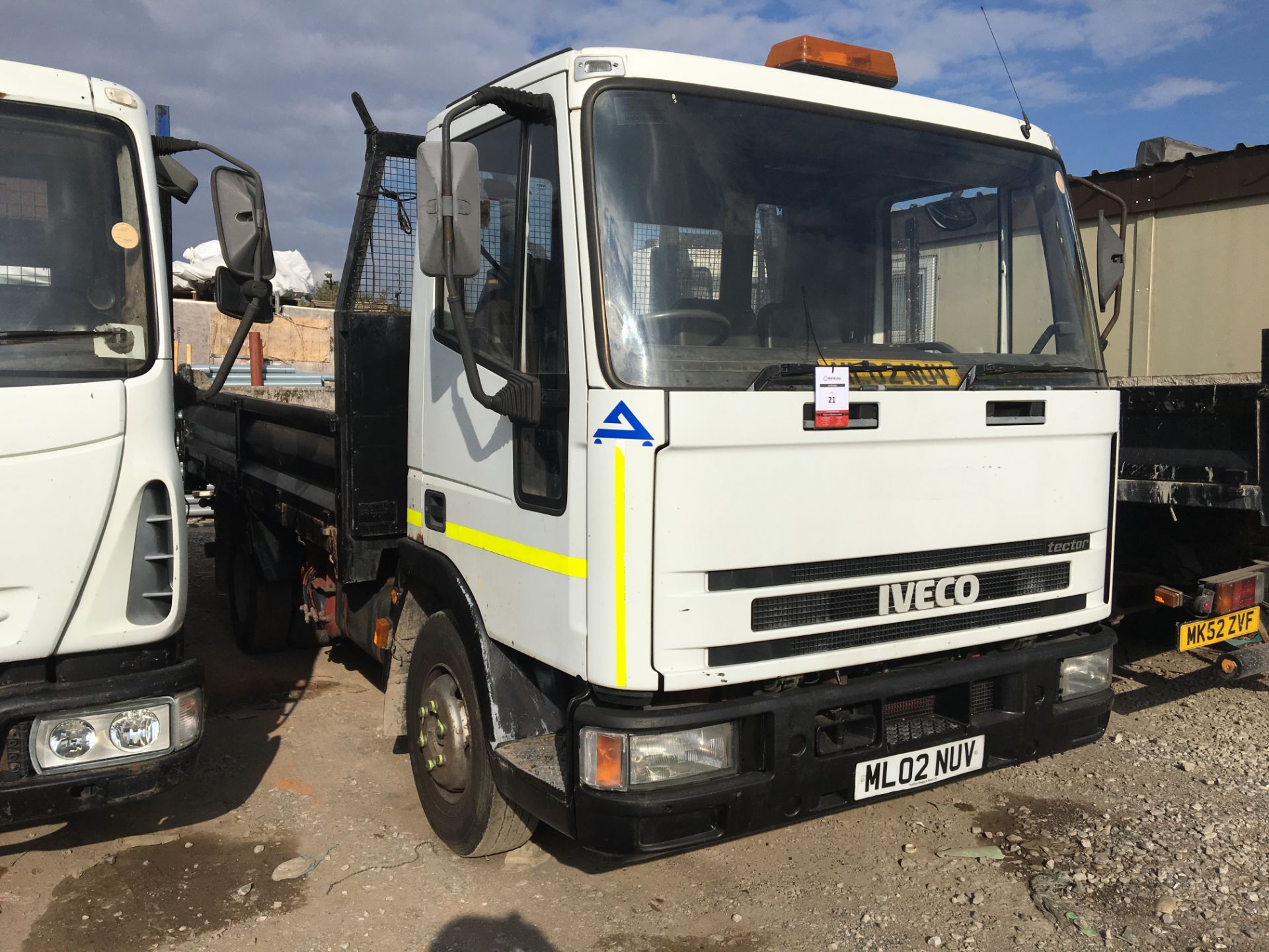 (2002) Iveco Tector 75E17, 3920cc, Diesel, Tipper, 7,500kg, Registration ML02 NUV