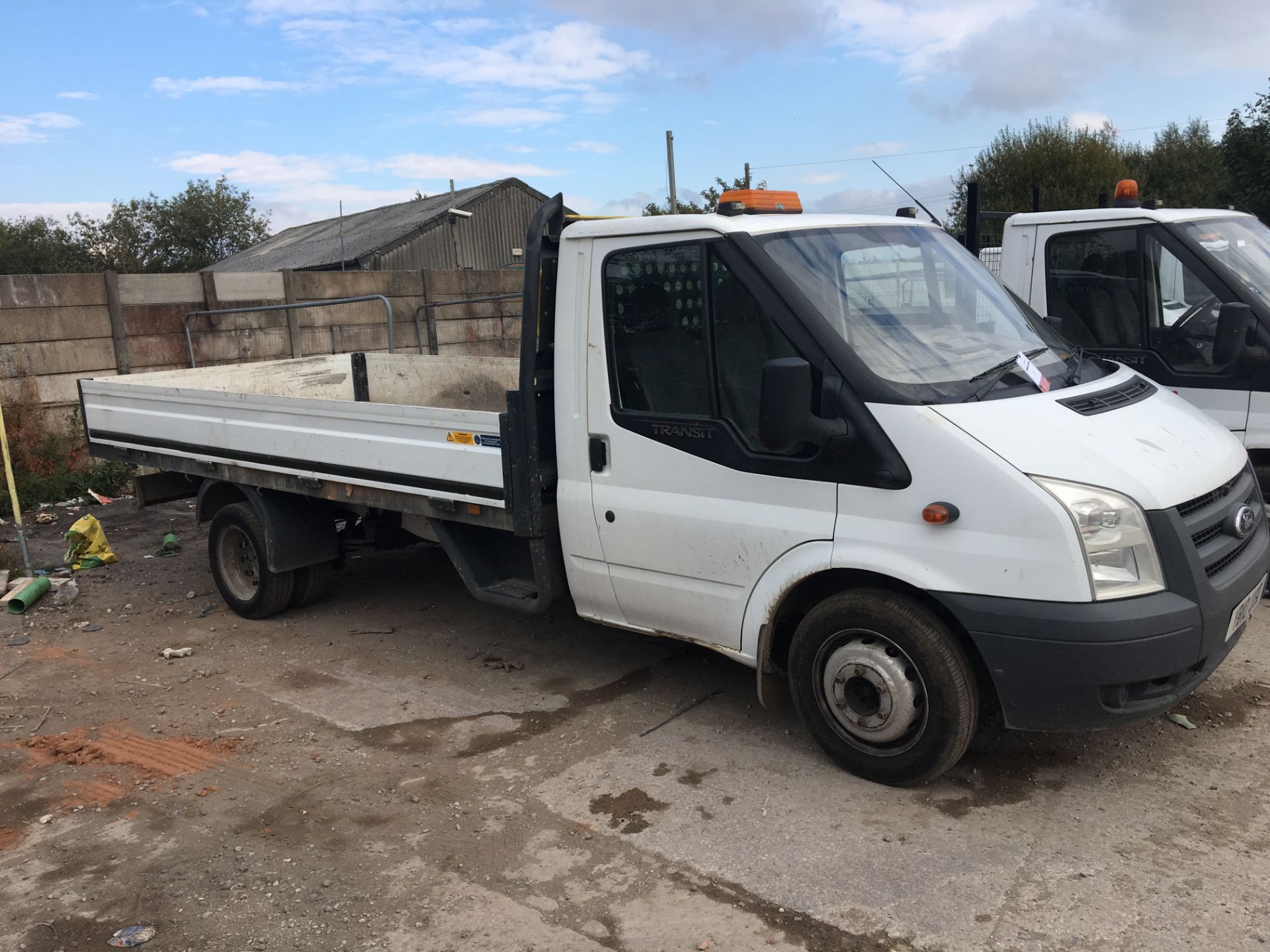 (2010) Ford Transit TDCi, 2402cc, Diesel, Drop Side Pick-Up, Registration YB10 UOD - Image 2 of 3