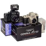 Contax Aria "70 Years" and more Yashica/Kyocera, Japan. 1) Contax Aria "70 Years" - 70 Years Limited