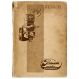 Ihagee Yearbook 1930/31 Ihagee, Dresden. Product overview of cameras and accessories, in 4