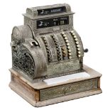 National Mod. 442X Cash Register, 1911 Serial no. 1073655, 44 keys in 5 rows, for German currency,
