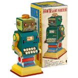 "Answer Game" Calculating Robot, c. 1963 This large robot is a fascinating working adding machine.