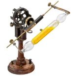 Electric Motor with Rotating Geissler Tube, c. 1880 Physical demonstration model, height 7 4/5