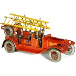 Fire Brigade Crew Wagon by "Karl Bub" Signed: "KB-788", catalog no. 1580/2B; lithographed tin,