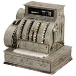National Mod. 442X Cash Register, 1911 Serial no. 1024093, 40 keys in 5 rows, for German currency,