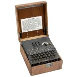 Legendary German "Enigma" Cyphering Machine, c. 1944 Made by Chiffriermaschinenfabrik Heimsoeth &