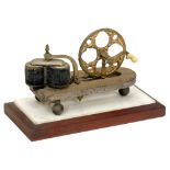 Magneto-Electric Shock Generator, c. 1880 Used to generate electric shocks for medical purposes;
