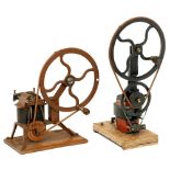 2 Dynamo-Electric Machines, c. 1910 Physical demonstration models, 1 by Masquellier, Anvers,