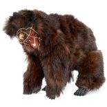 Walking Bear Automaton by Roullet et Decamps, c. 1910 With rabbit-fur-covered papier-mâché body,