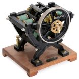 Froment's Electric Motor Physical working model, heavy type, size 8 ¼ x 7 x 9 ½ in., a precise