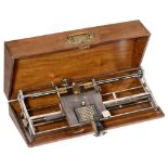 Hall Type Writer (Long Carriage), 1881 First real portable typewriter in the world. From New York,