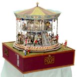 Coin-Operated Fairground Carousel Automaton, 1985 Manufactured by Robert Mühlenthaler, L'Auberson,