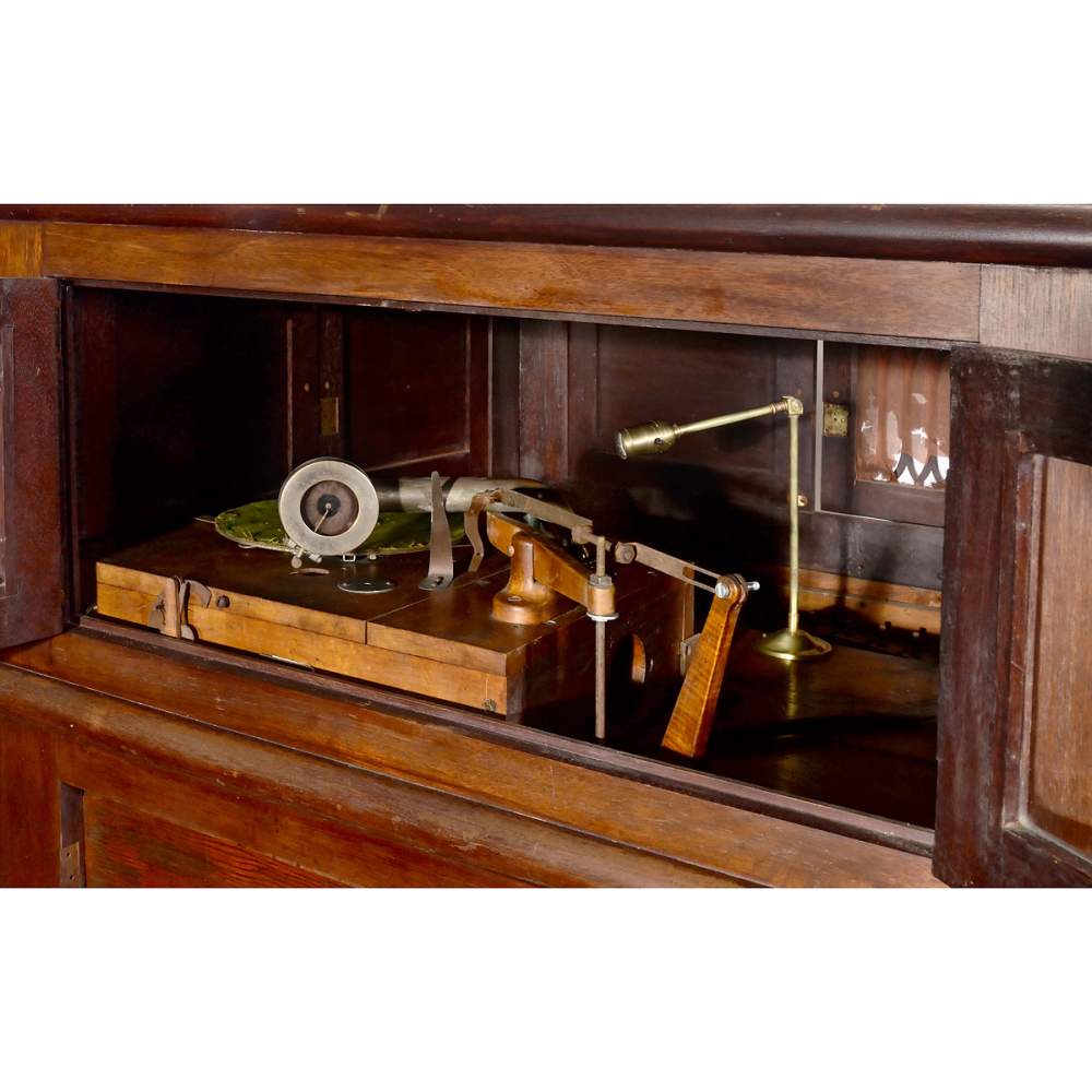 An Historically Important Jukebox Forerunner by the Inventor of Magnetic Recording, Oberlin Smith ( - Image 5 of 7