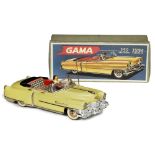 "GAMA 350" Cadillac Tin Toy Car, c. 1955 Lithographed tin, friction, steerable front wheels,