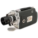 Kodak Turret K100, 1960 Kodak Rochester, USA. 16mm-Filmkamera für 30m-Tageslichtspulen, 3