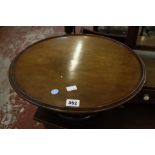 A  19th Century mahogany lazy susan