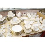 A quantity of assorted services to include Masons 'Regency' pattern, Cauldron china, Booths etc