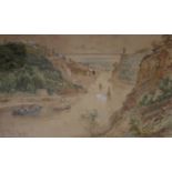 Alexander Handcock (1853 - 1932)'The Avon Gorge, Clifton Bridge from Leigh Woods, 1903'