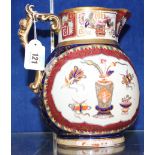 A Masons Ironstone jug, 22cm high