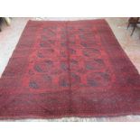 An Afghan carpet 310x 250cm