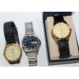 A Gentleman's Sekonda wristwatch, another and a Gentleman's Lorus wristwatch (3)