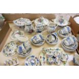 A quantity of Masons 'Regency' pattern part dinner and tea service