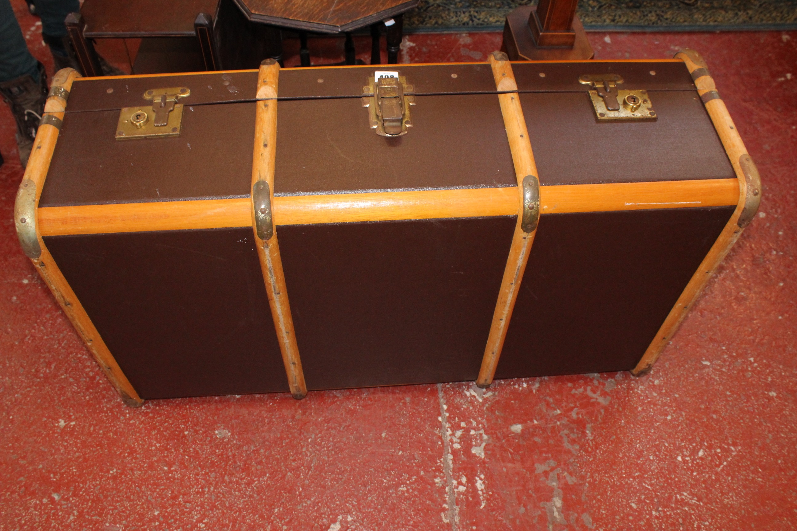 A vintage trunk